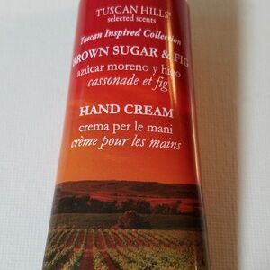 Tuscan Hills Hand Cream 30ml Brown Sugar & Fig
